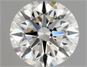 Diamante Natural 0.60 quilates, Redondo , Color I, claridad VS2 y certificado GIA