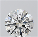Diamante Natural 1.01 quilates, Redondo , Color G, claridad VVS1 y certificado HRD