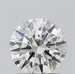 Foto Diamante Natural 1.01 quilates, Redondo , Color G, claridad VVS1 y certificado HRD de