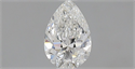 Natural Diamond 0.56 Carats, Pear with  Cut, G Color, VVS1 Clarity and Certified by GIA