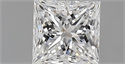 Natural Diamond 0.81 Carats, Princess with  Cut, G Color, VS1 Clarity and Certified by GIA