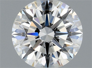 Foto Diamante Natural 0.56 quilates, Redondo , Color G, claridad SI1 y certificado GIA de