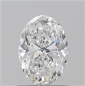 Natural Diamond 1.01 Carats, Oval with  Cut, E Color, VS1 Clarity and Certified by GIA