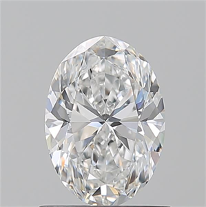 Picture of Natural Diamond 1.01 Carats, Oval with  Cut, E Color, VS1 Clarity and Certified by GIA
