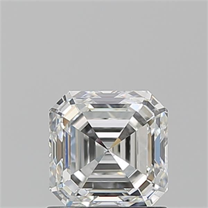 Foto Diamante Natural 1.05 quilates, Asscher , Color G, claridad VS2 y certificado GIA de