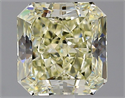 Natural Diamond 2.01 Carats, Radiant with  Cut, N Color, VS2 Clarity and Certified by GIA