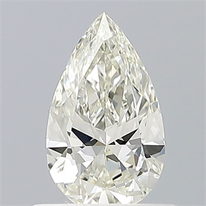 Foto Diamante Natural 0.50 quilates, De pera , Color J, claridad VVS1 y certificado IGI de