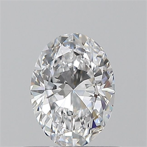 Picture of Natural Diamond 0.50 Carats, Oval with  Cut, D Color, VS1 Clarity and Certified by GIA