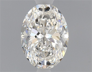 Foto Diamante Natural 0.40 quilates, Ovalado , Color H, claridad VVS2 y certificado GIA de