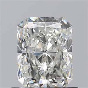 Picture of Natural Diamond 0.90 Carats, Radiant with  Cut, H Color, SI1 Clarity and Certified by GIA