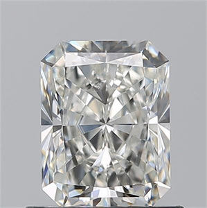 Picture of Natural Diamond 0.90 Carats, Radiant with  Cut, H Color, SI1 Clarity and Certified by GIA