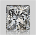 Diamante Natural 0.42 quilates, Princesa , Color F, claridad SI2 y certificado GIA
