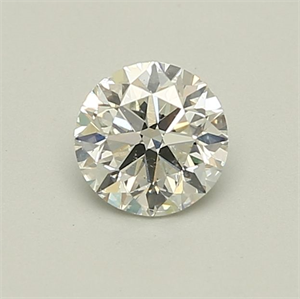 Picture of Natural Diamond 0.70 Carats, Round with Very Good Cut, H Color, SI2 Clarity and Certified by GIA