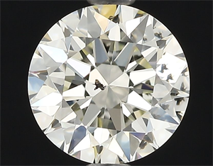 Foto Diamante Natural 1.00 quilates, Redondo , Color L, claridad SI2 y certificado GIA de