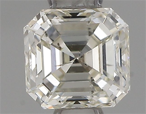 Foto Diamante Natural 0.45 quilates, Asscher , Color I, claridad SI2 y certificado IGI de
