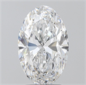 Diamante Natural 2.50 quilates, Ovalado , Color D, claridad VS2 y certificado GIA