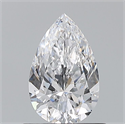 Natural Diamond 0.70 Carats, Pear with  Cut, D Color, VVS1 Clarity and Certified by GIA