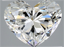 Natural Diamond 2.04 Carats, Heart with  Cut, H Color, VS1 Clarity and Certified by GIA
