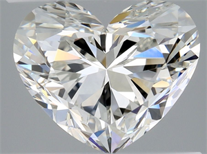 Picture of Natural Diamond 2.04 Carats, Heart with  Cut, H Color, VS1 Clarity and Certified by GIA