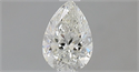 Diamante Natural 0.51 quilates, De pera , Color I, claridad VVS1 y certificado GIA