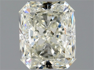 Foto Diamante Natural 1.01 quilates, Radiante , Color K, claridad VVS2 y certificado GIA de