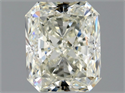 Natural Diamond 1.01 Carats, Radiant with  Cut, K Color, VVS2 Clarity and Certified by GIA
