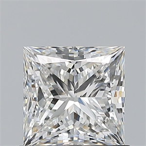 Foto Diamante Natural 0.91 quilates, Princesa , Color G, claridad VVS2 y certificado GIA de
