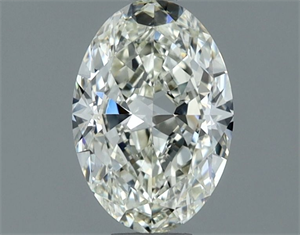 Picture of Natural Diamond 0.70 Carats, Oval with  Cut, I Color, VVS2 Clarity and Certified by IGI