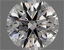 Diamante Natural 0.55 quilates, Redondo , Color D, claridad VS2 y certificado IGI