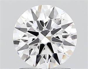 Picture of Lab Grown Diamond 1.09 Carats, Round with Ideal Cut, F Color, VVS1 Clarity and Certified by IGI