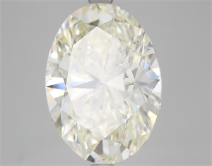 Picture of Natural Diamond 5.10 Carats, Oval with  Cut, K Color, SI1 Clarity and Certified by HRD