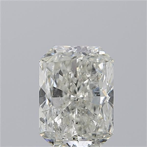 Picture of Natural Diamond 3.01 Carats, Radiant with  Cut, J Color, SI2 Clarity and Certified by GIA