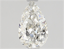 Natural Diamond 0.70 Carats, Pear with  Cut, F Color, VS2 Clarity and Certified by GIA