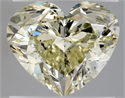 Diamante Natural 3.01 quilates, Corazón , Color L, claridad SI2 y certificado HRD