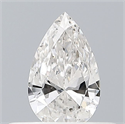 Natural Diamond 0.24 Carats, Pear with  Cut, E Color, SI2 Clarity and Certified by GIA