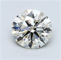 Diamante Natural 3.50 quilates, Redondo , Color L, claridad VVS2 y certificado GIA