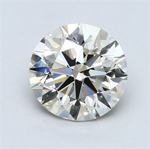 Foto Diamante Natural 3.50 quilates, Redondo , Color L, claridad VVS2 y certificado GIA de