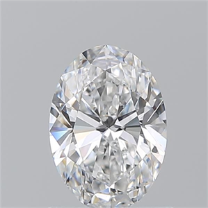 Picture of Natural Diamond 1.01 Carats, Oval with  Cut, D Color, VVS2 Clarity and Certified by GIA