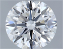 Lab Grown Diamond 1.02 Carats, Round with Ideal Cut, E Color, VS1 Clarity and Certified by IGI