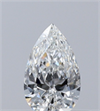 Natural Diamond 0.30 Carats, Pear with  Cut, F Color, VS1 Clarity and Certified by GIA