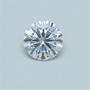 Picture of Natural Diamond 0.40 Carats, Round with Very Good Cut, E Color, SI2 Clarity and Certified by GIA