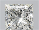 Natural Diamond 1.53 Carats, Princess with  Cut, I Color, VVS2 Clarity and Certified by IGI