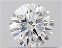 Natural Diamond 0.50 Carats, Round with Excellent Cut, E Color, VS2 Clarity and Certified by GIA