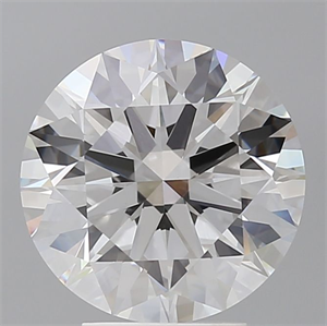 Picture of Lab Grown Diamond 4.10 Carats, Round with Ideal Cut, E Color, VVS2 Clarity and Certified by IGI