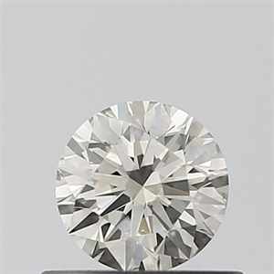 Picture of Natural Diamond 0.40 Carats, Round with Excellent Cut, J Color, VS1 Clarity and Certified by IGI
