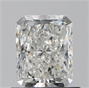 Diamante Natural 0.90 quilates, Radiante , Color H, claridad SI1 y certificado GIA