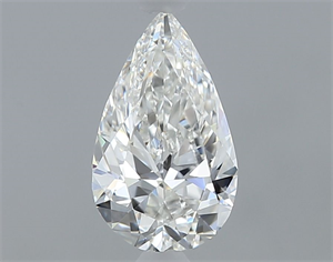 Picture of Natural Diamond 0.40 Carats, Pear with  Cut, G Color, VS1 Clarity and Certified by GIA