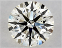 Natural Diamond 0.78 Carats, Round with Excellent Cut, L Color, VS2 Clarity and Certified by GIA