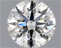 Natural Diamond 0.70 Carats, Round with Excellent Cut, G Color, SI2 Clarity and Certified by GIA
