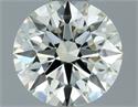 Diamante Natural 0.53 quilates, Redondo , Color L, claridad VVS2 y certificado GIA